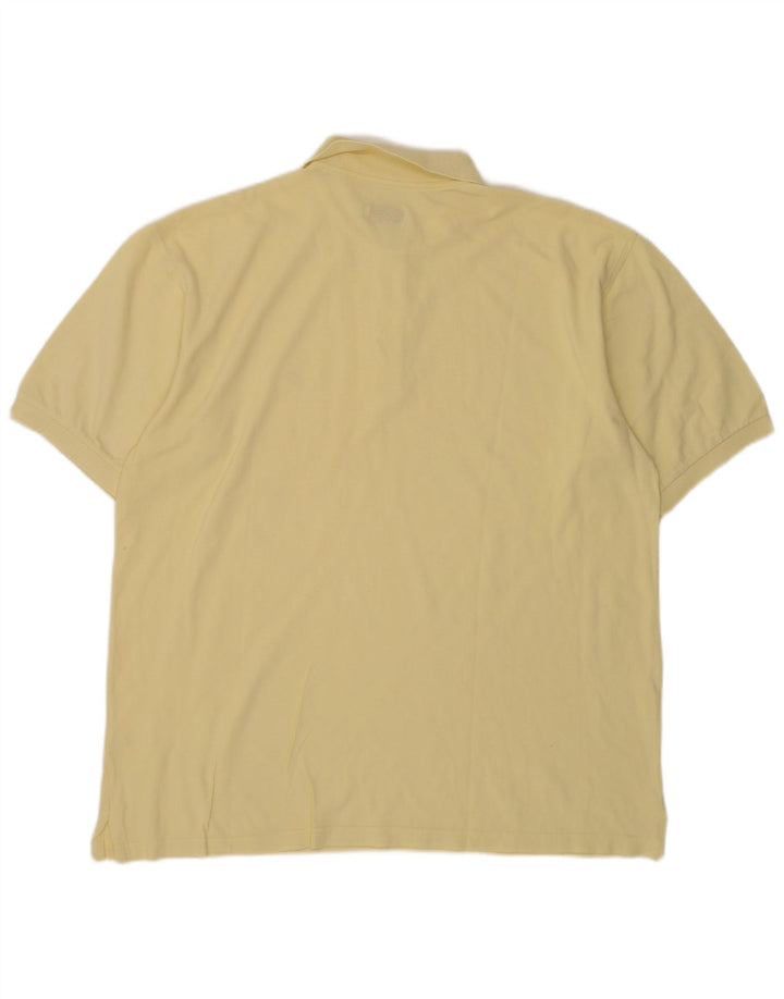 Męska koszulka polo Invicta 2XL, żółta, bawełniana