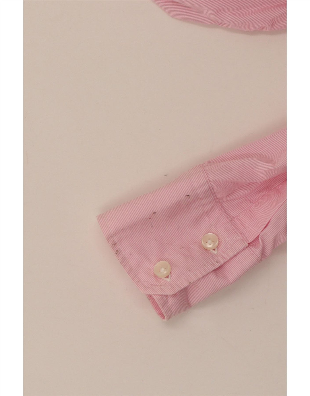 Koszula damska Benetton UK 12 w średnie różowe prążki