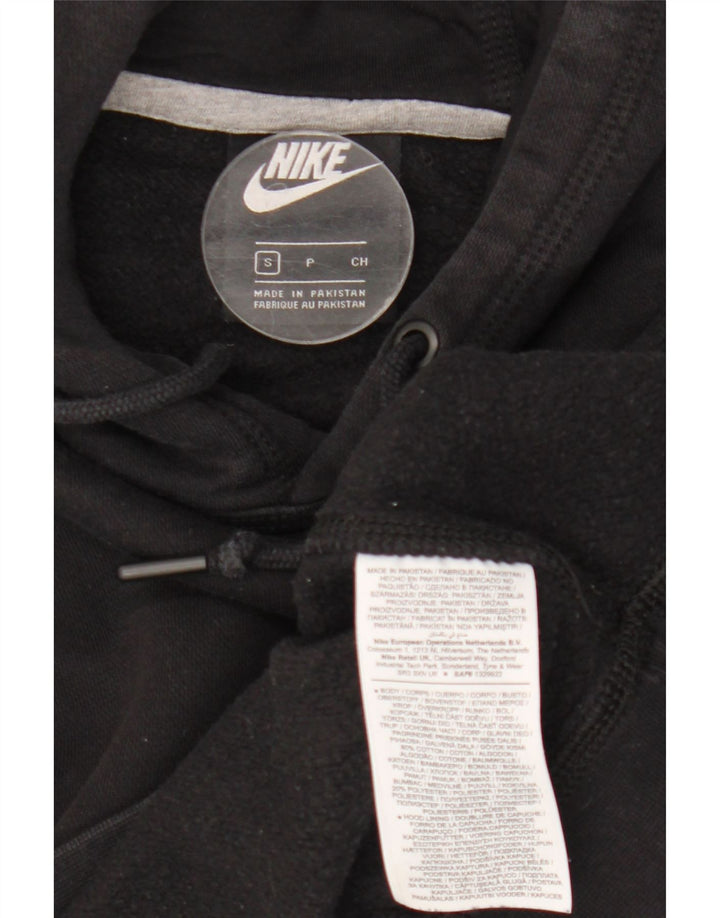 Męski sweter z kapturem Nike, mały, czarny, bawełniany