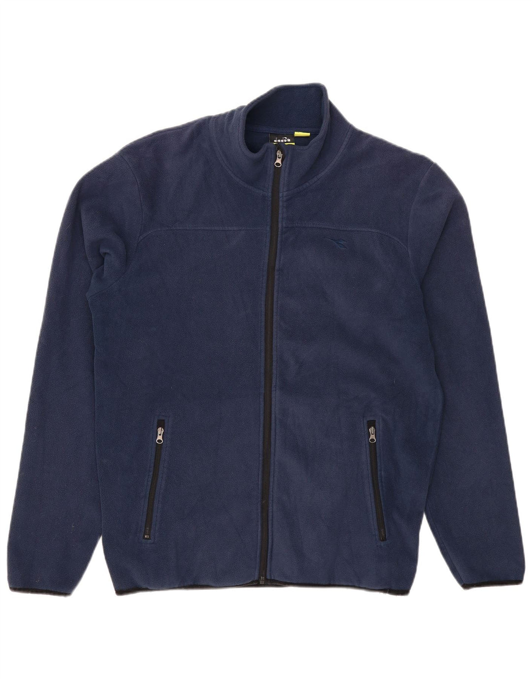 Męska kurtka polarowa DIADORA UK 40, duża, granatowa