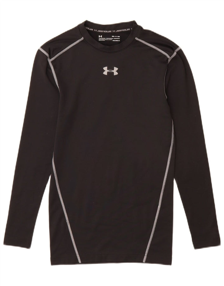 Męski top z długim rękawem UNDER ARMOUR Cold Gear, mały, czarny