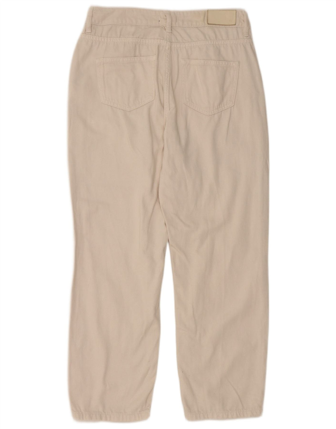 WHISTLES Damskie proste dżinsy W30 L26 Biała bawełna