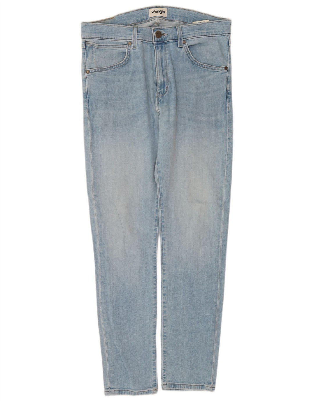 Wrangler Damskie Strangler Slim Jeans W33 L29 Niebieskie bawełniane
