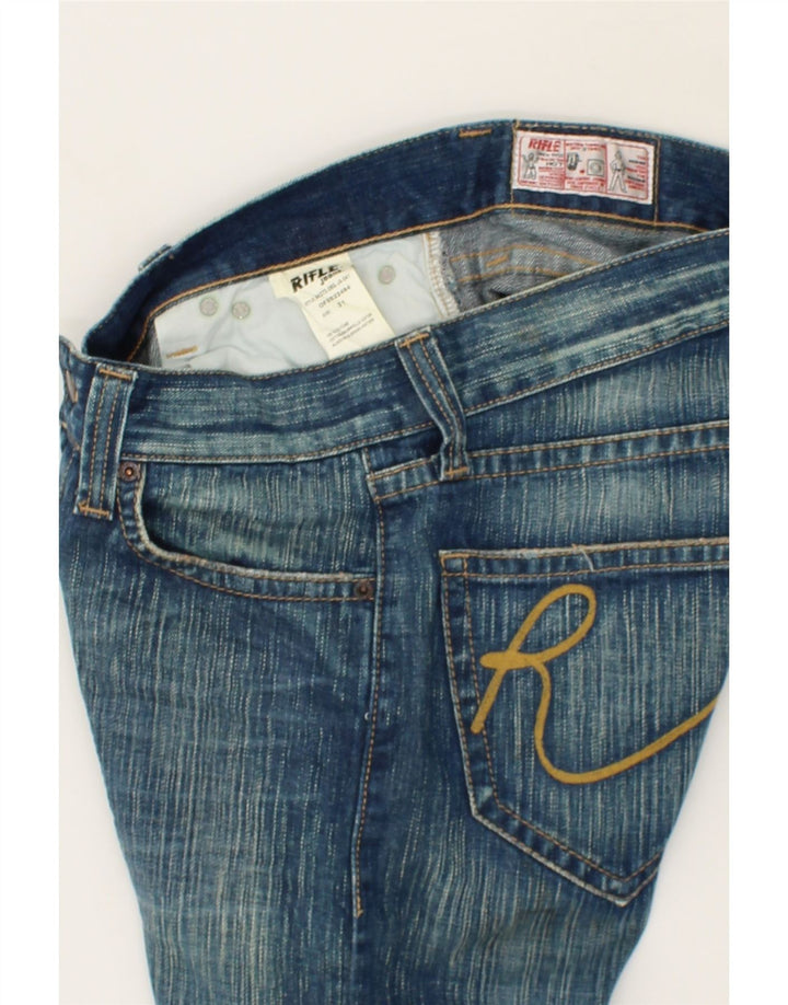 RIFLE Mens Straight Jeans W31 L28 Blue Cotton Vintage Rifle and Second-Hand Rifle from Messina Hembry 