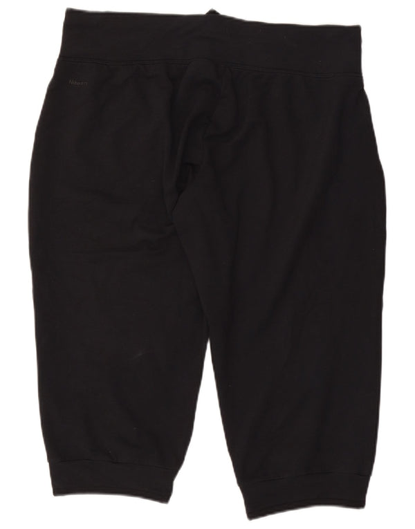 Damskie spodenki sportowe Nike Bermudy UK 18/20 2XL Czarna bawełna