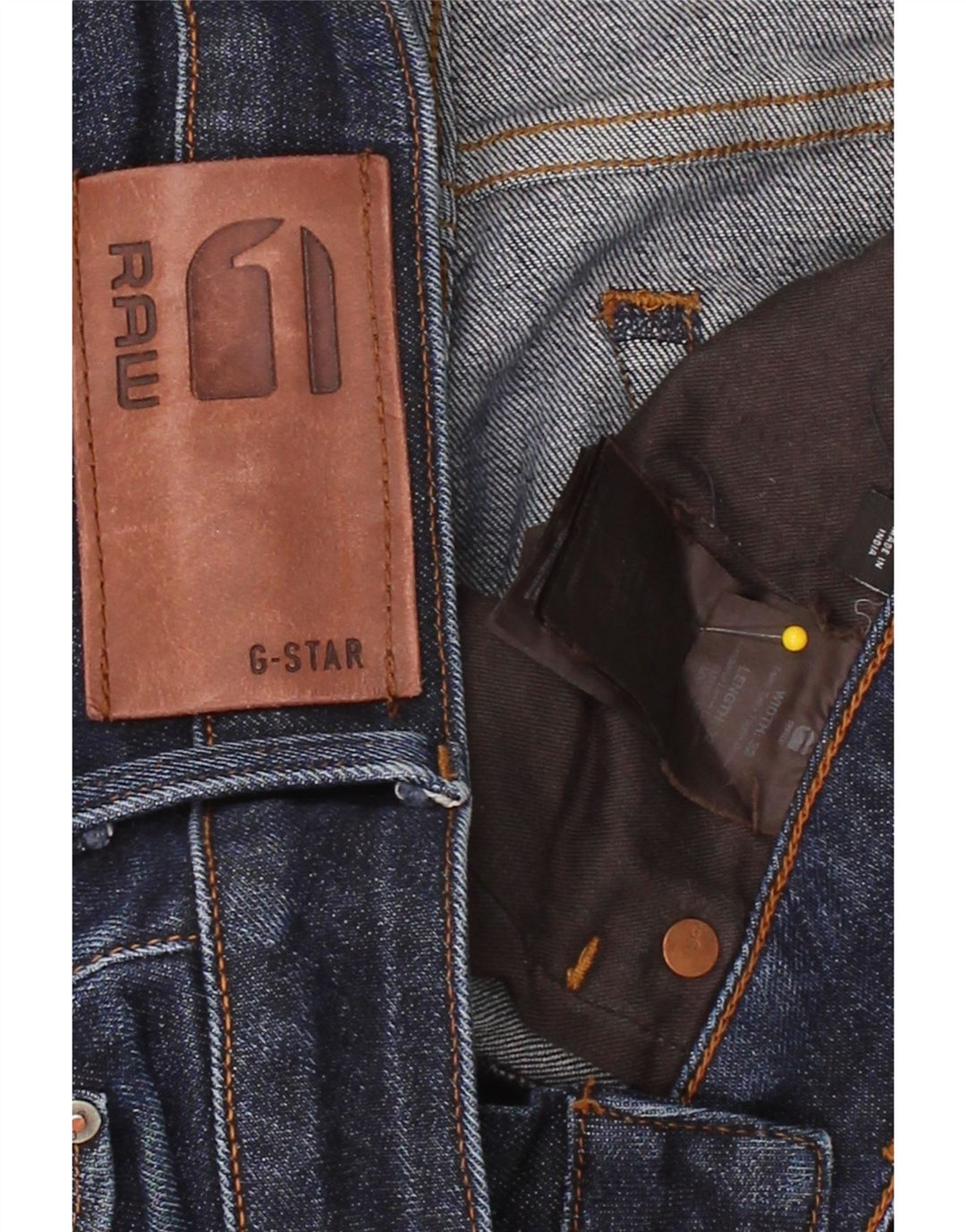 G-STAR Mens Skinny Jeans W32 L32 Navy Blue Vintage G-Star and Second-Hand G-Star from Messina Hembry 