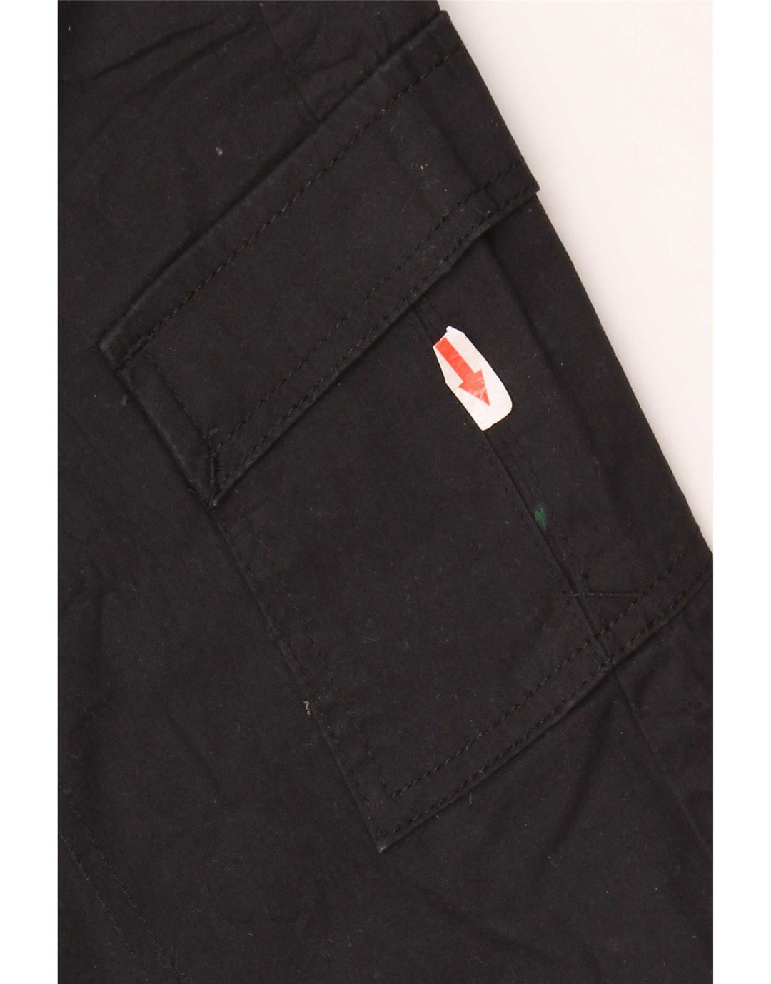 Damskie szorty cargo ze średnim stanem Lee US 6 Medium W30, czarne, bawełniane