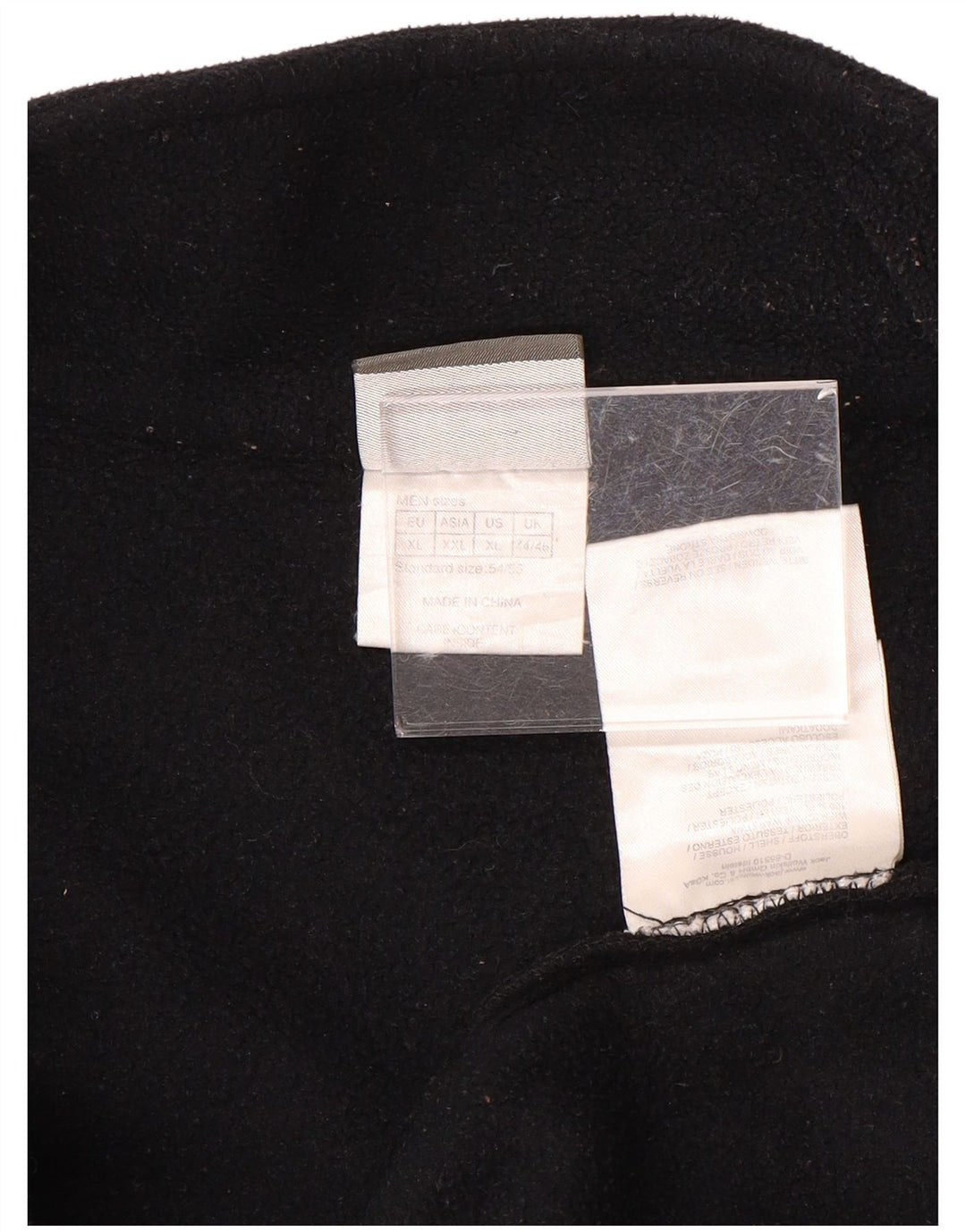 Męska kurtka polarowa Jack Wolfskin z podszewką UK 44/46 XL, czarny poliester