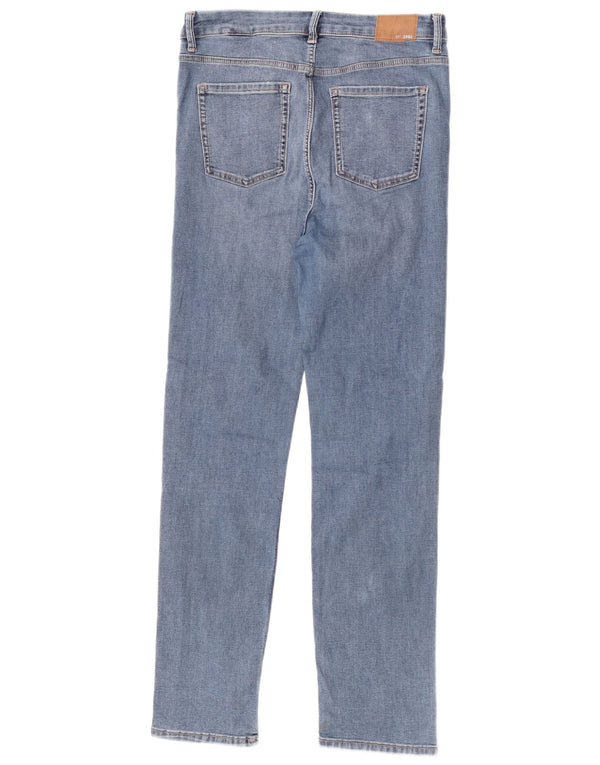 Marks & Spencer Damskie The Sienna Straight Jeans UK 12 Medium W30 L30 Niebieski
