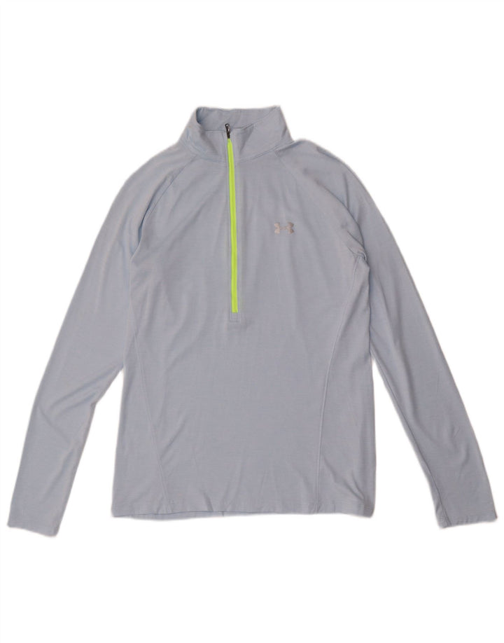 Damski dres Under Armour Heat Gear Pullover Top UK 12, średni niebieski