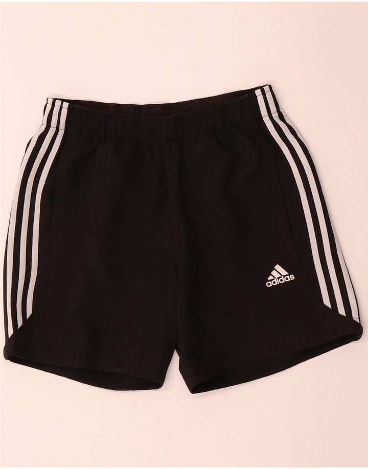 Męskie spodenki sportowe Adidas Climalite, małe, czarne, poliestrowe