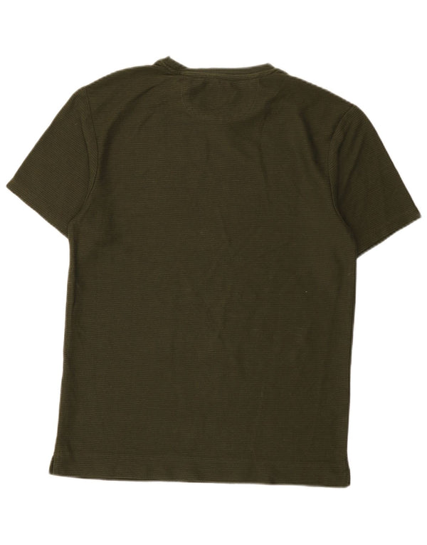 Męski T-shirt Zara, mały, zielony