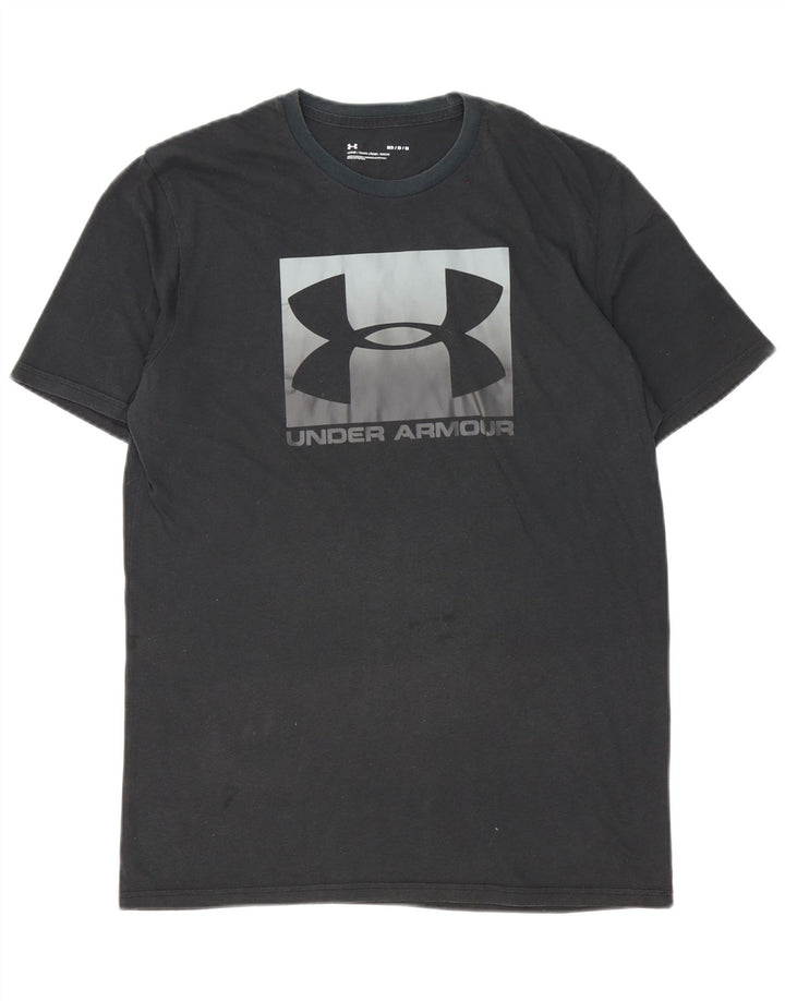 Męski T-shirt z grafiką Under Armour, średni czarny