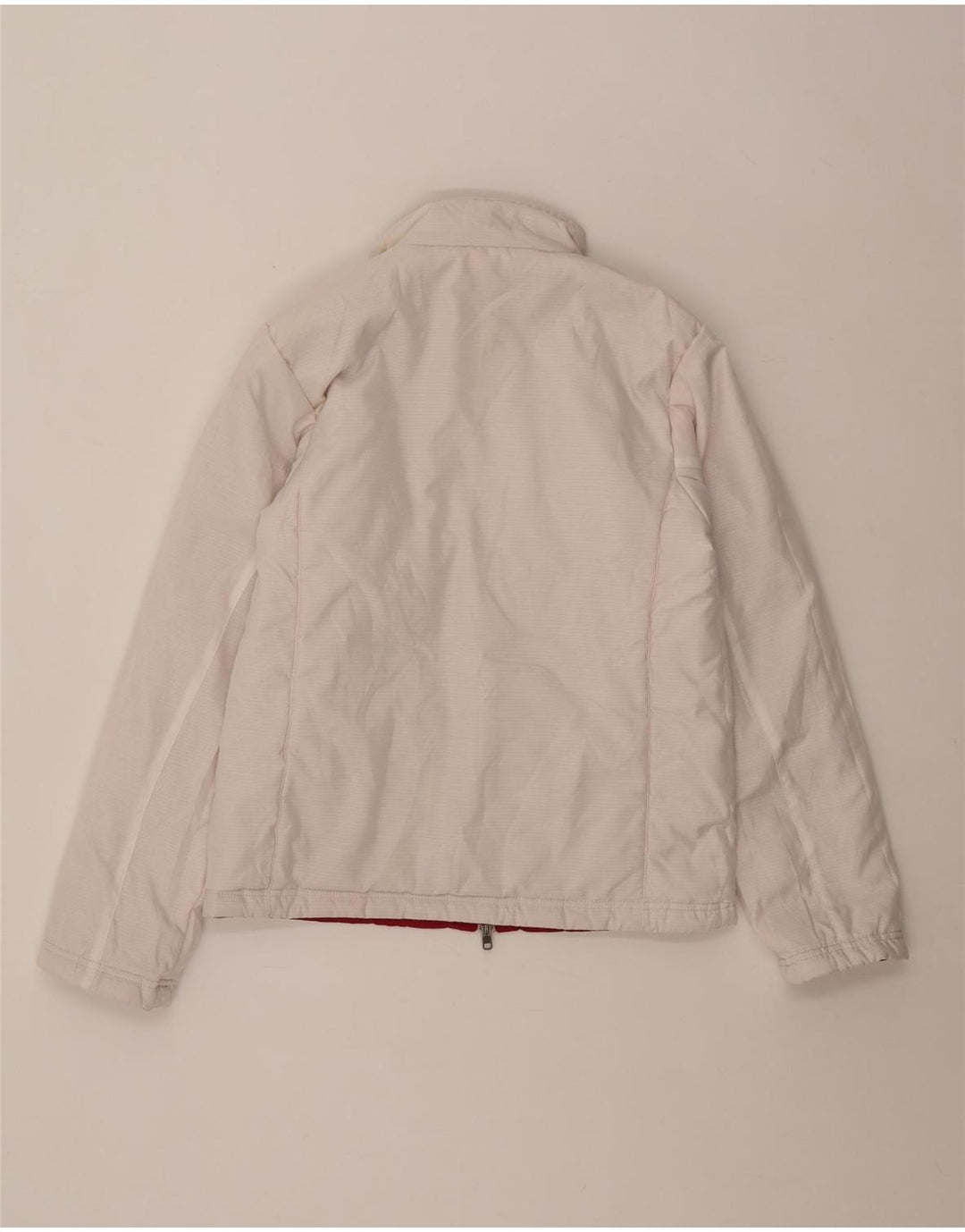 Damska dwustronna kurtka Nike UK 8/10, mała, czerwona, poliestrowa