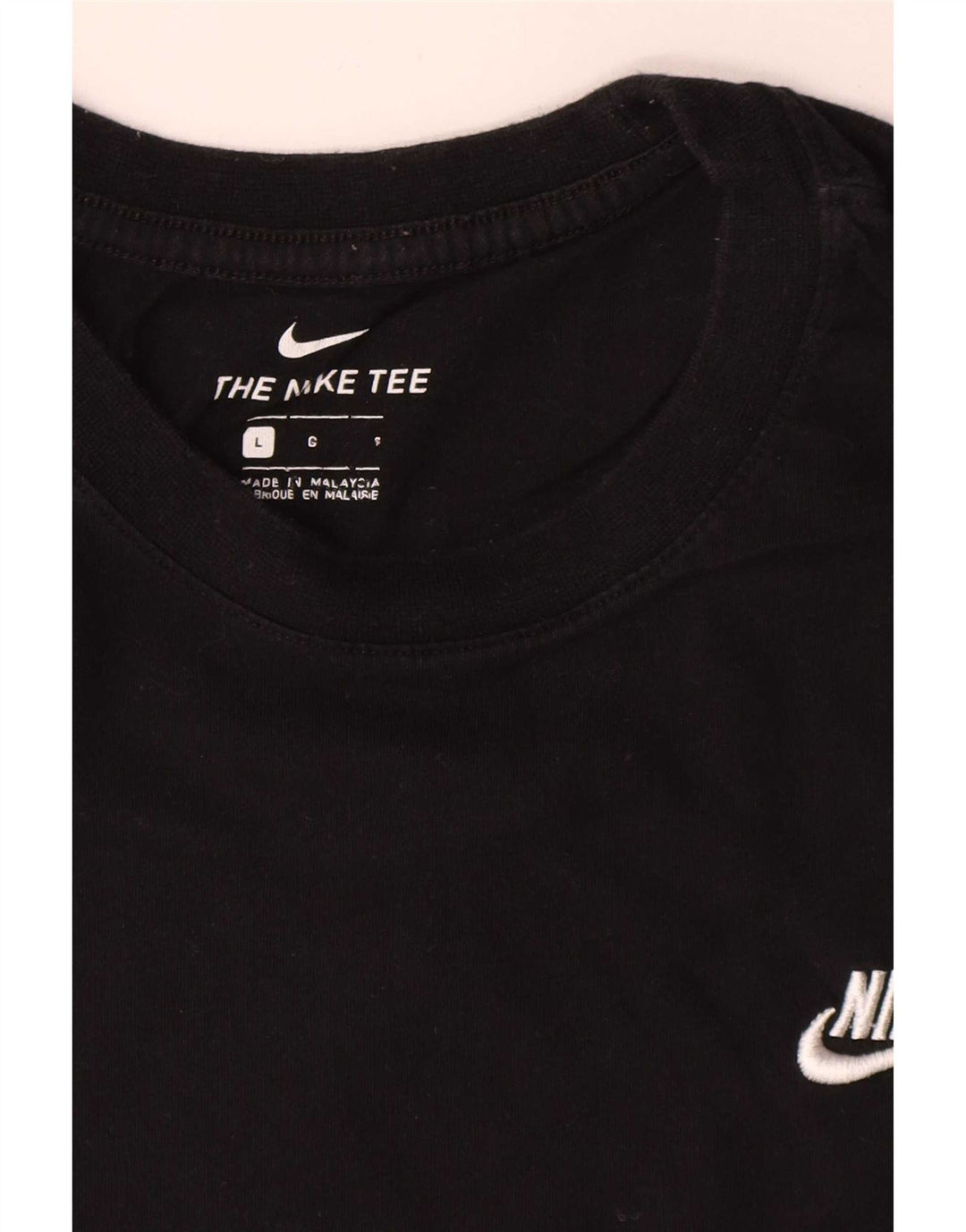 Męski T-shirt Nike, duży, czarny, bawełniany
