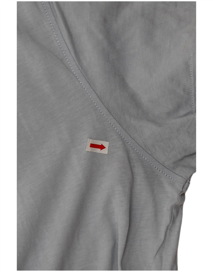 T-shirt męski Tommy Hilfiger, duży, niebieski, bawełniany