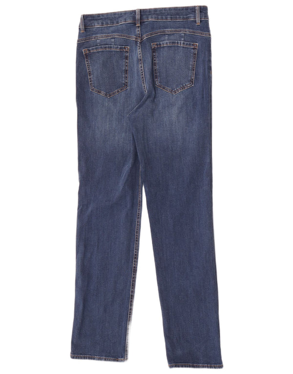 Marks & Spencer Damskie The Magic Slim Jeans UK 12 Medium W30 L30 Niebieski