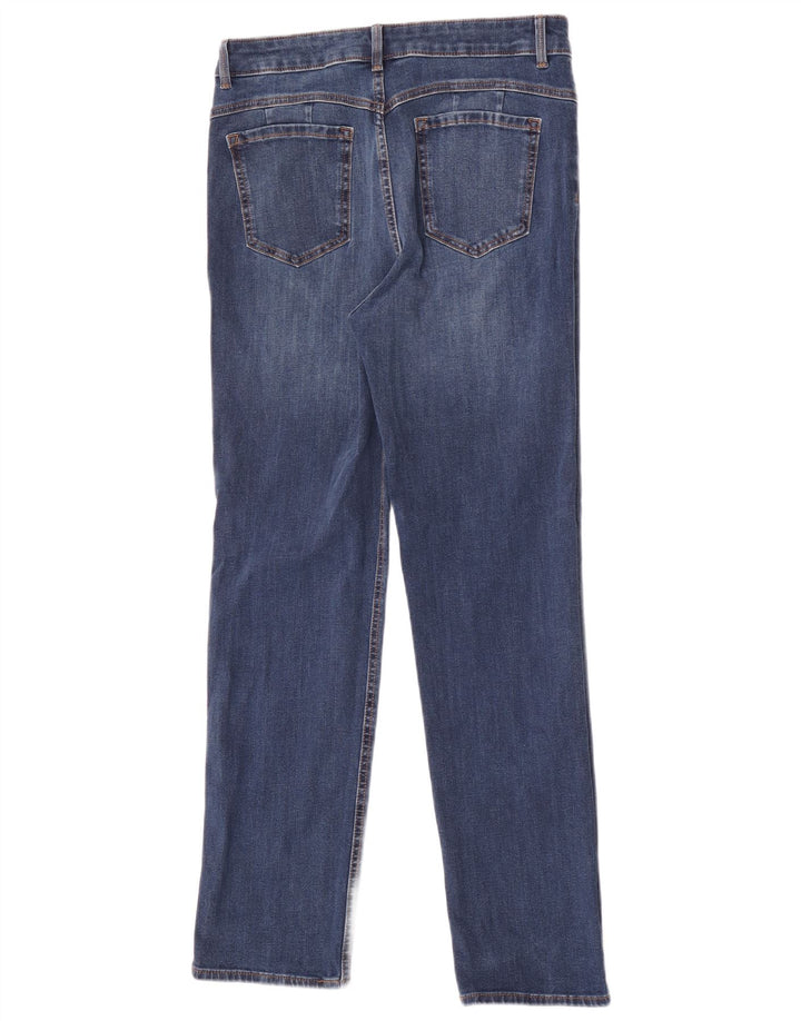 Marks & Spencer Damskie The Magic Slim Jeans UK 12 Medium W30 L30 Niebieski