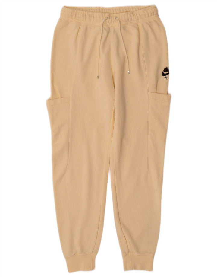 Męskie spodnie dresowe Nike Cargo, małe, żółte, bawełniane