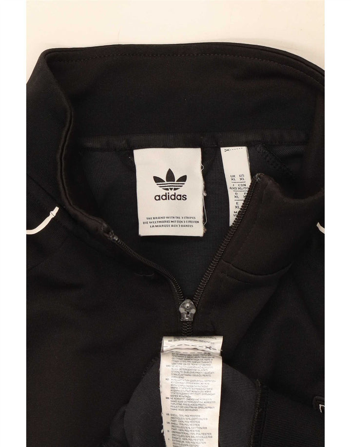 Adidas Męska bluza dresowa XL Czarny poliester