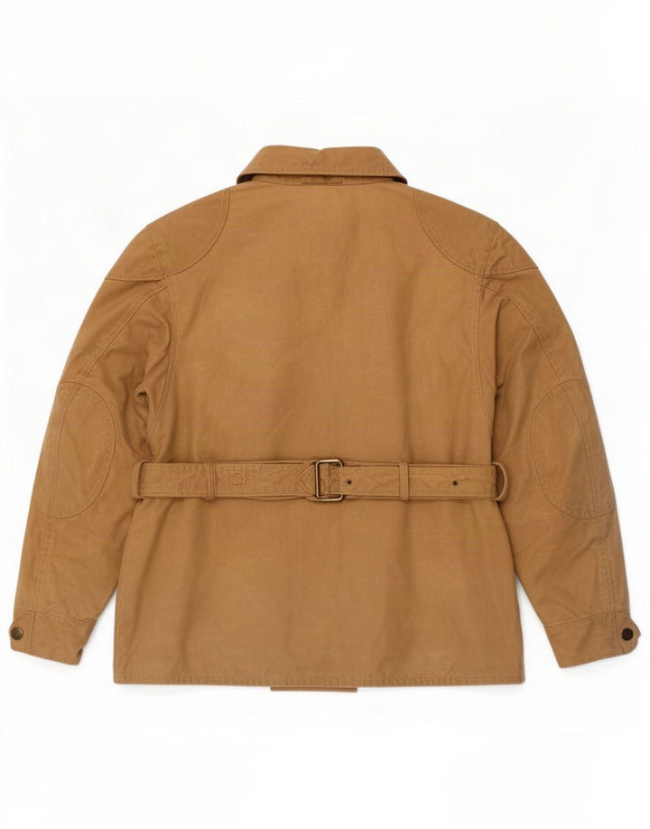 Męska kurtka z woskowanej bawełny Belstaff UK 40, duża brązowa
