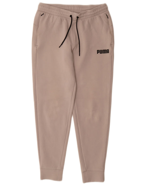 Damskie spodnie dresowe Puma Joggers UK 14 Średni beż, bawełna