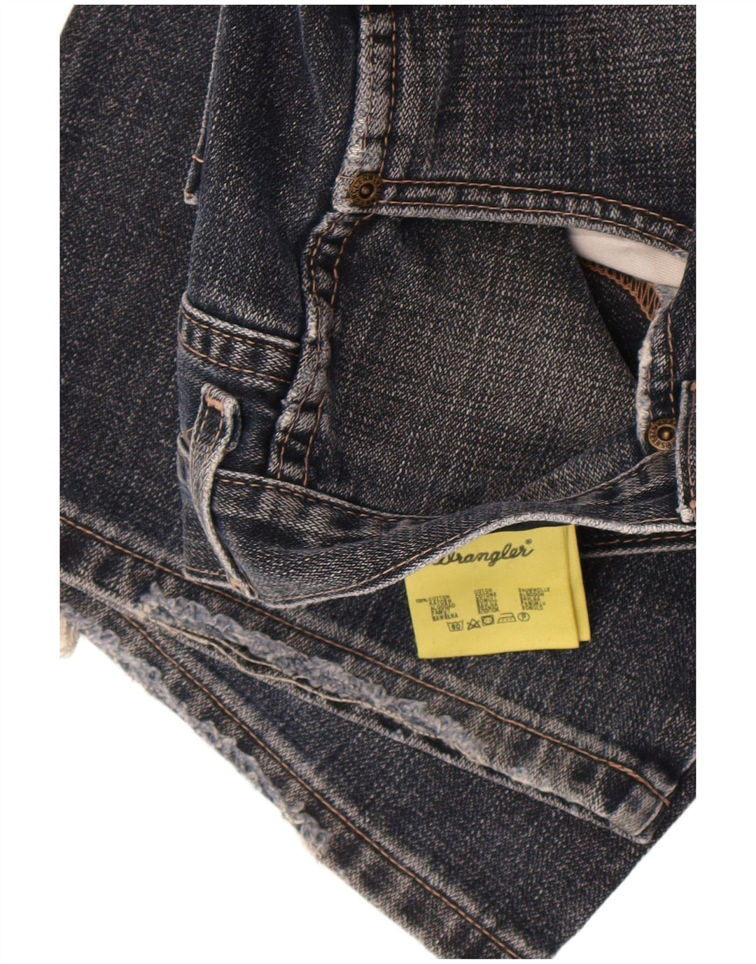 Jeansy męskie Wrangler Bootcut W34 L30 Granatowe, bawełniane