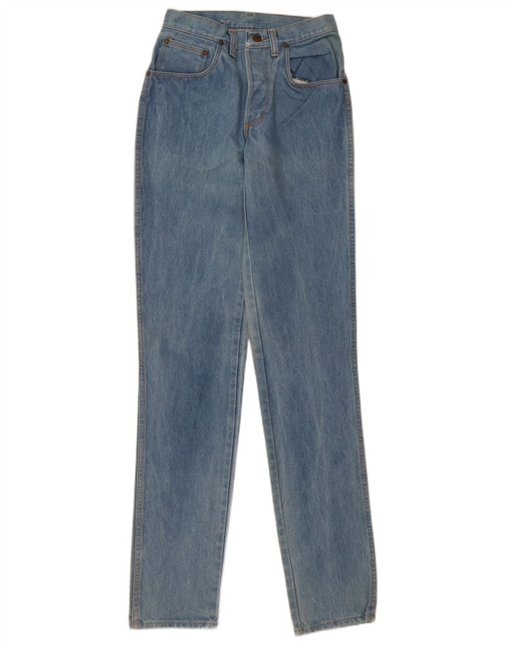 Damskie jeansy Wrangler W28 L36 Niebieskie bawełniane