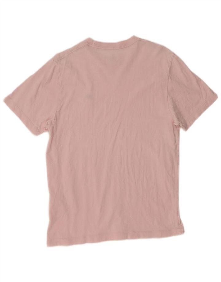 T-shirt męski Nike, średni, różowy, bawełniany