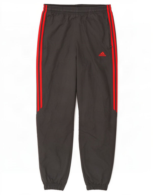Adidas Męskie spodnie dresowe Joggery Średni szary poliester