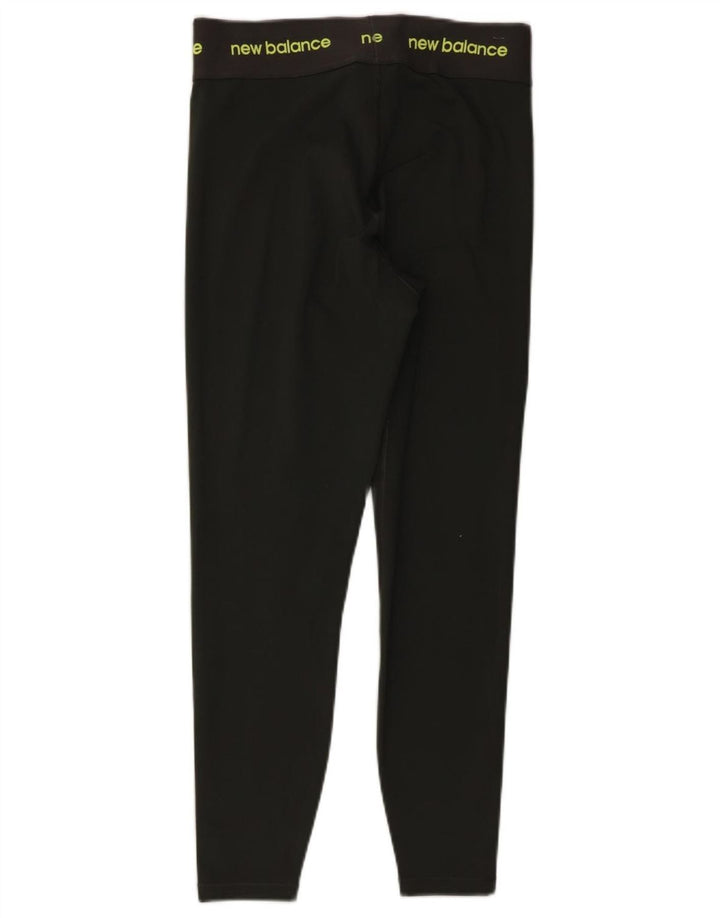 Damskie legginsy z grafiką NEW BALANCE UK 12, średni khaki, poliester