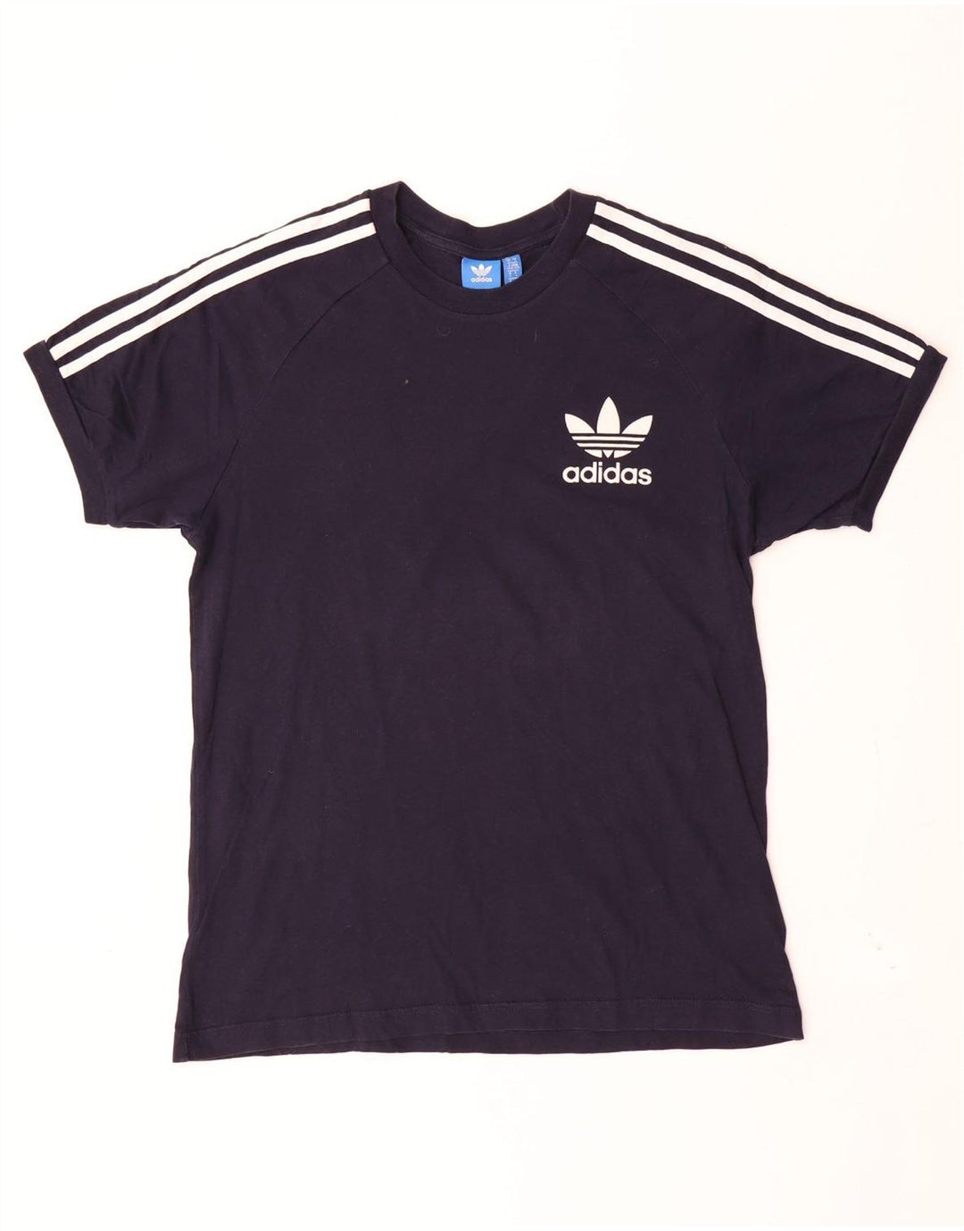 Adidas Męski T-Shirt Top Duży Granatowy Bawełniany