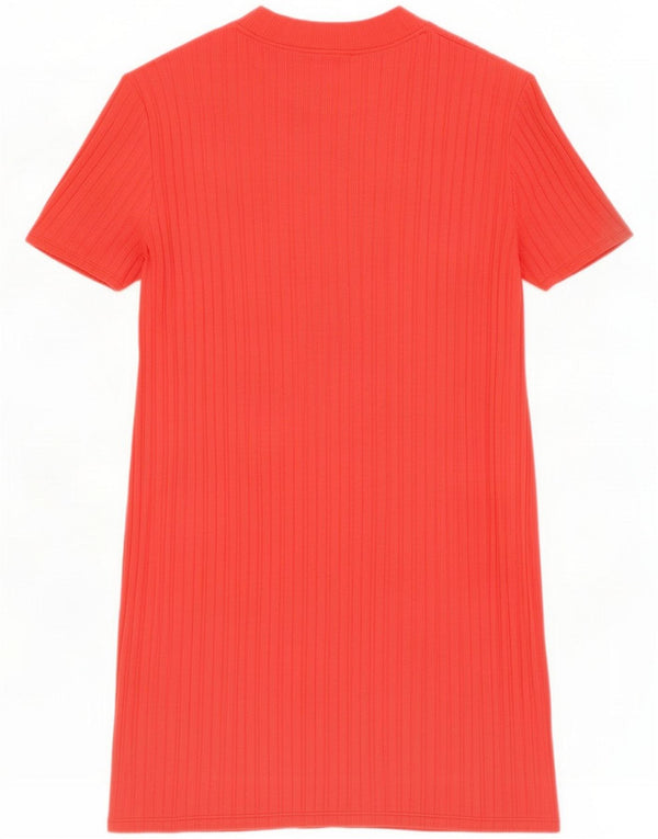 Zara Womens A-Line Dress UK 14 Medium Red