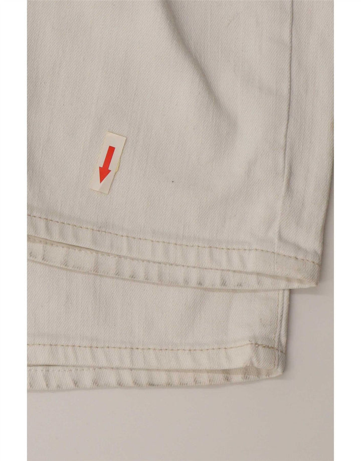Damskie jeansy Calvin Klein W31 L34 Biała bawełna