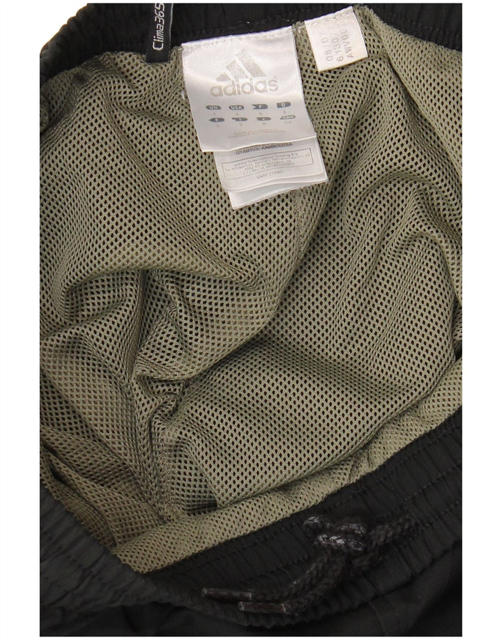 Męskie spodnie dresowe Adidas Clima 365, małe, czarne, poliestrowe