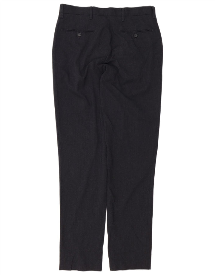 Męskie spodnie Chino Marks & Spencer W32 L33 Szary poliester