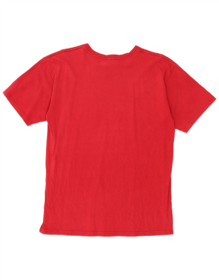 Męski T-shirt Vans Classic Graphic Top, średnio czerwony, bawełniany
