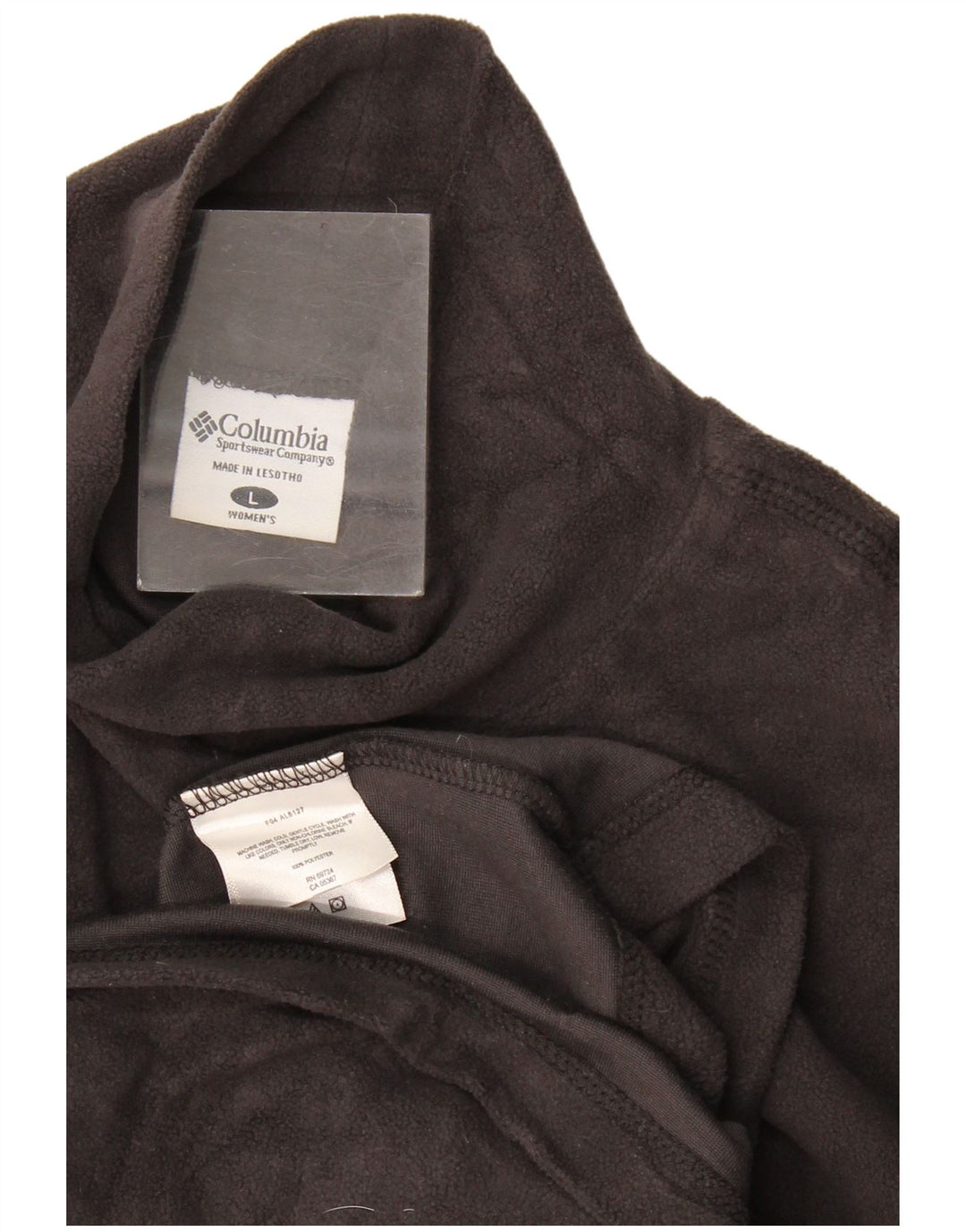 Damski sweter polarowy Columbia UK 16, duży, czarny poliester