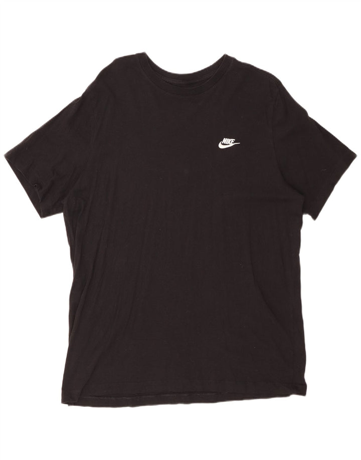 Męska koszulka T-shirt NIKE XL, czarna, bawełniana