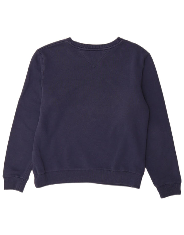 Damska bluza z grafiką Tommy Hilfiger UK 16, duża, granatowa