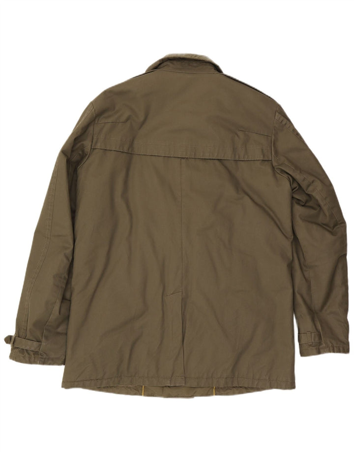 Męska kurtka wojskowa Sisley UK 42 XL Khaki, poliester