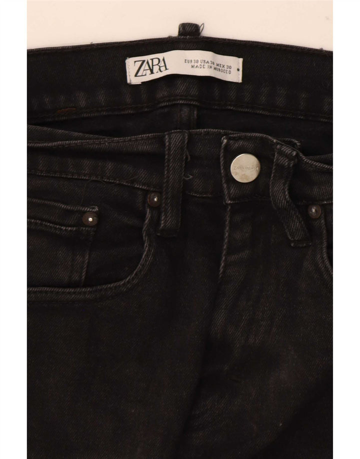 Męskie jeansy slim fit Zara EU 38 Small W30 L30 czarne