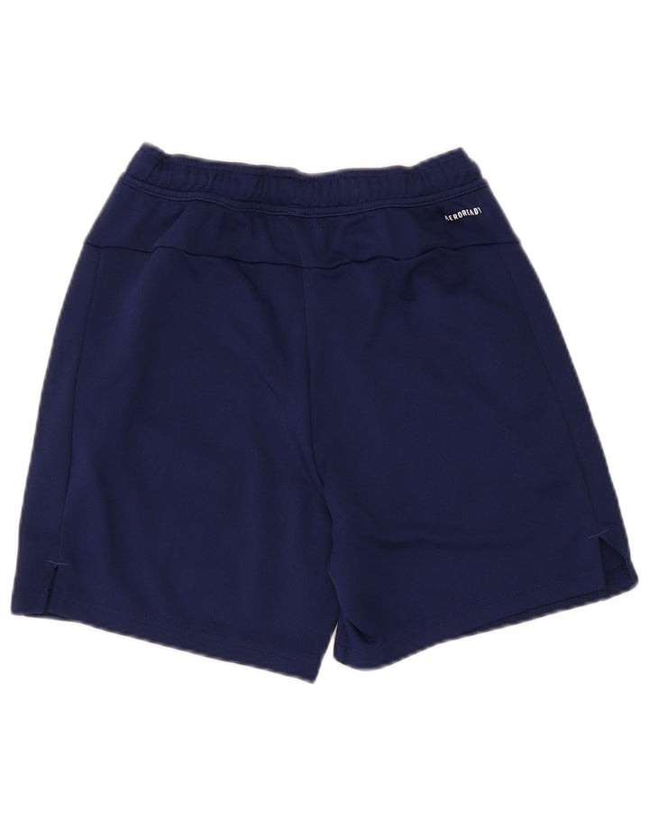 Męskie spodenki sportowe Adidas Aeroready, małe, granatowe, z poliestru
