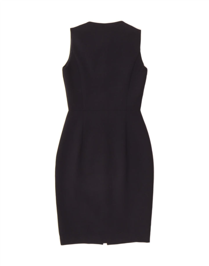 MASSIMO DUTTI Womens Sleeveless Bodycon Dress EU 36 XS Navy Blue Polyester Vintage Massimo Dutti and Second-Hand Massimo Dutti from Messina Hembry 