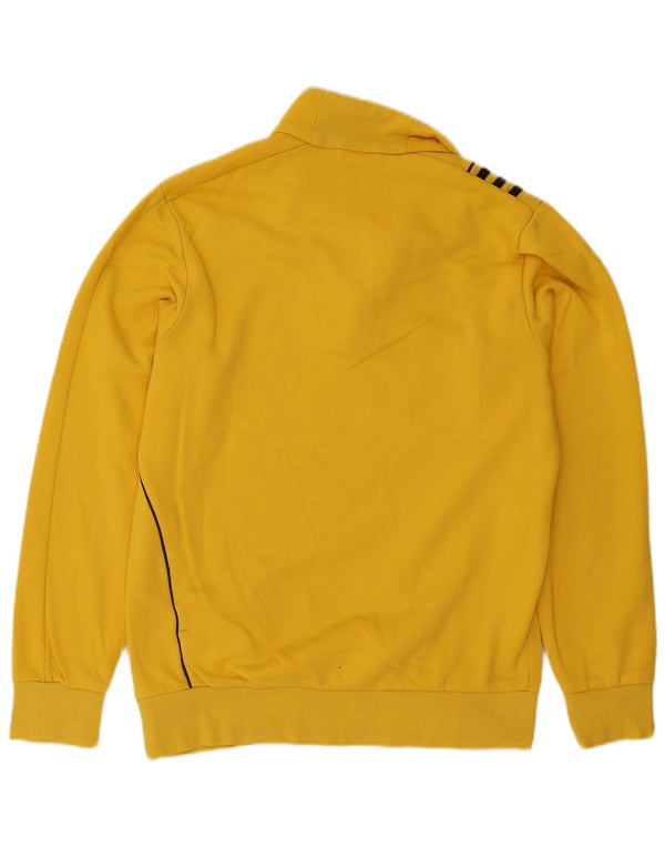 Bluza męska Adidas z zamkiem błyskawicznym UK 40/42 Średnia żółta bawełna