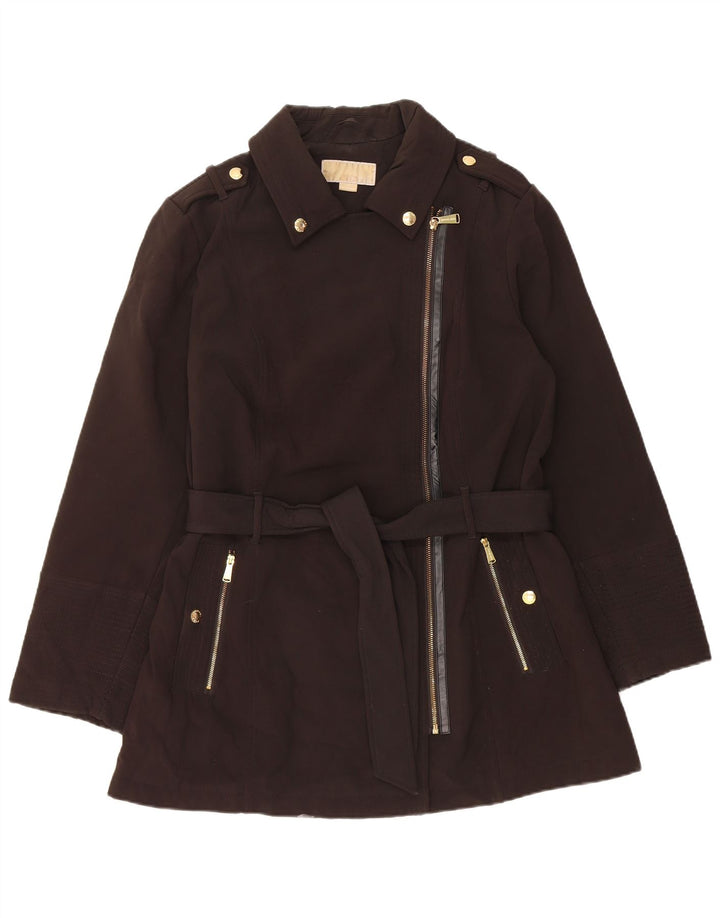 Damska kurtka wojskowa Michael Kors UK 18 XL, czarny poliester