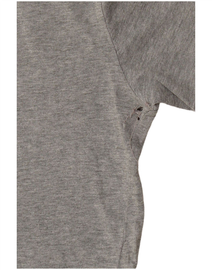 Męski T-shirt z grafiką Puma, mały, szary