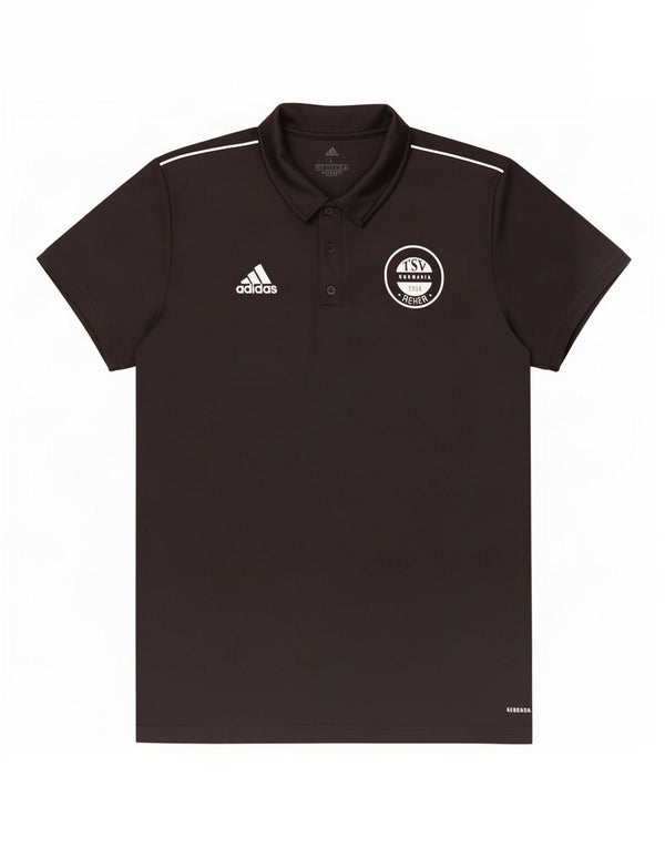 Męska koszulka polo Adidas TSV Germania Reher Graphic, duża, czarna, z poliestru