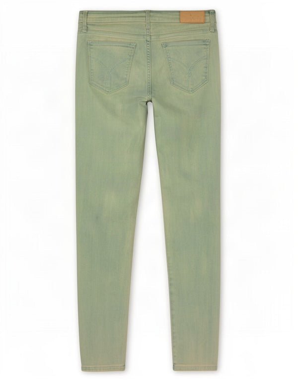Damskie jeansy Calvin Klein w trudnej sytuacji W27 L32 Turkusowy krawat