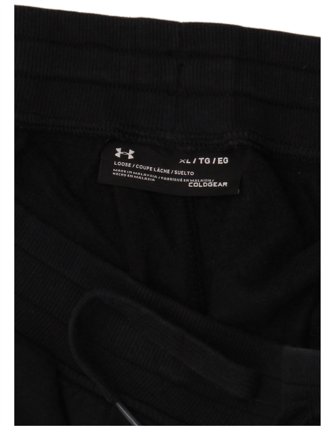 Męskie spodnie dresowe UNDER ARMOUR Cold Gear XL, granatowe